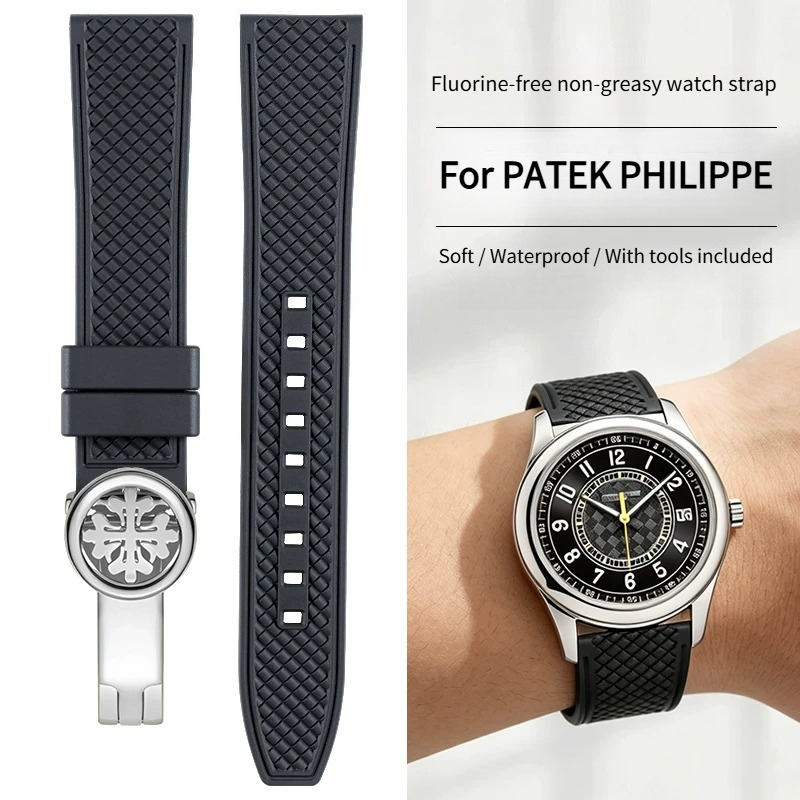 Patek Philippe Watch Calatrava - Fluorine rubber watch strap does not