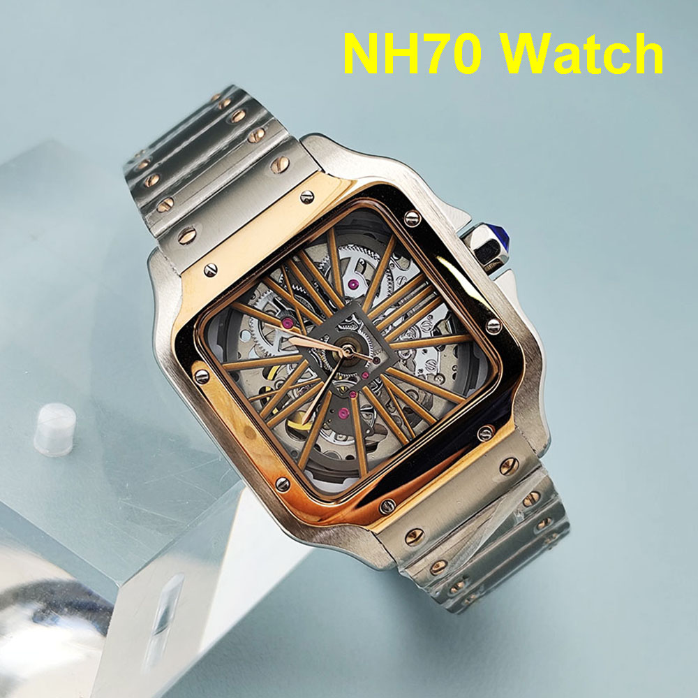 Cartier Watch Santos - NH70 watch men's watch automatic mechanical
