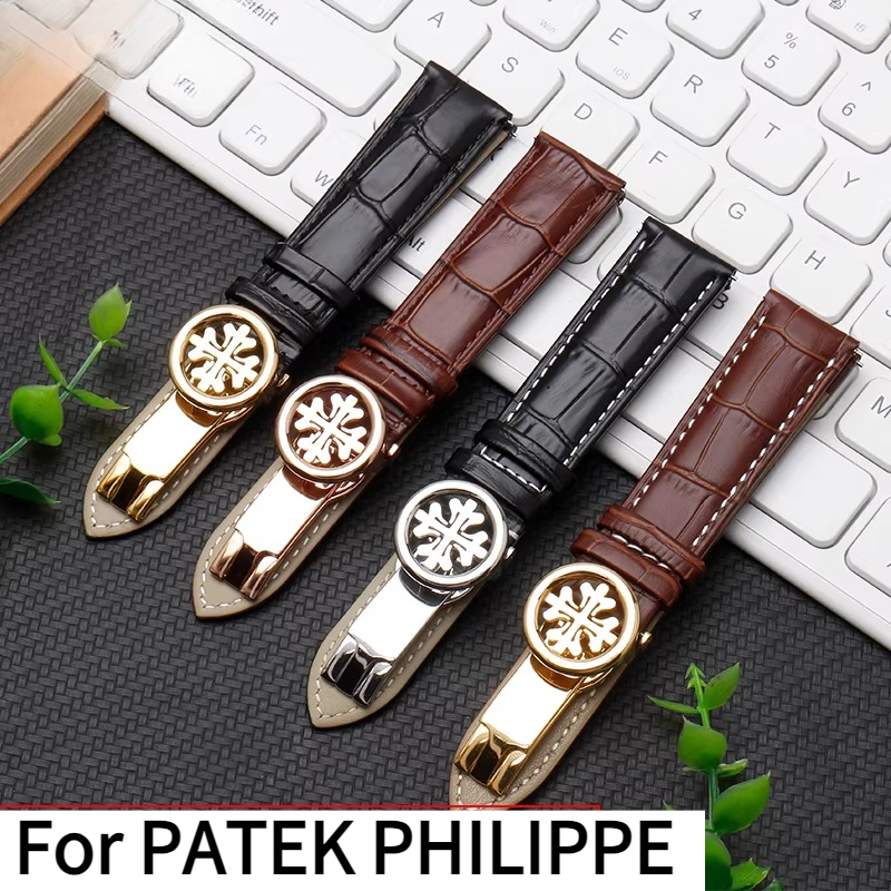 Patek Philippe Watch Calatrava - Watch strap genuine leather for original