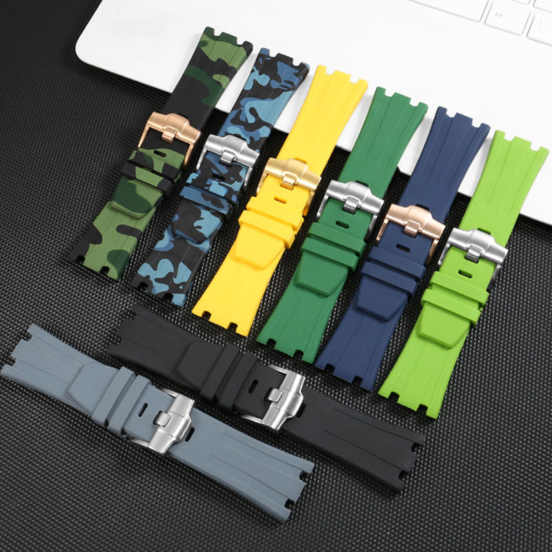 28mm Silicone Watchband for AP - Audemars Piguet Watch Royal Oak review and price