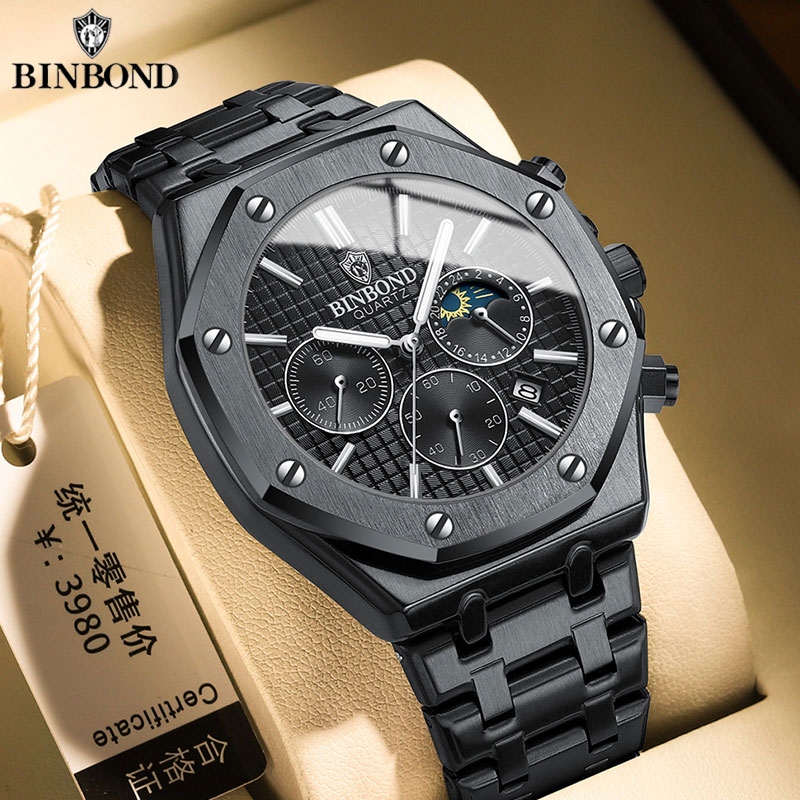 BINBOND Quality Men Watch Luxu - Rolex Watch Daytona review and price