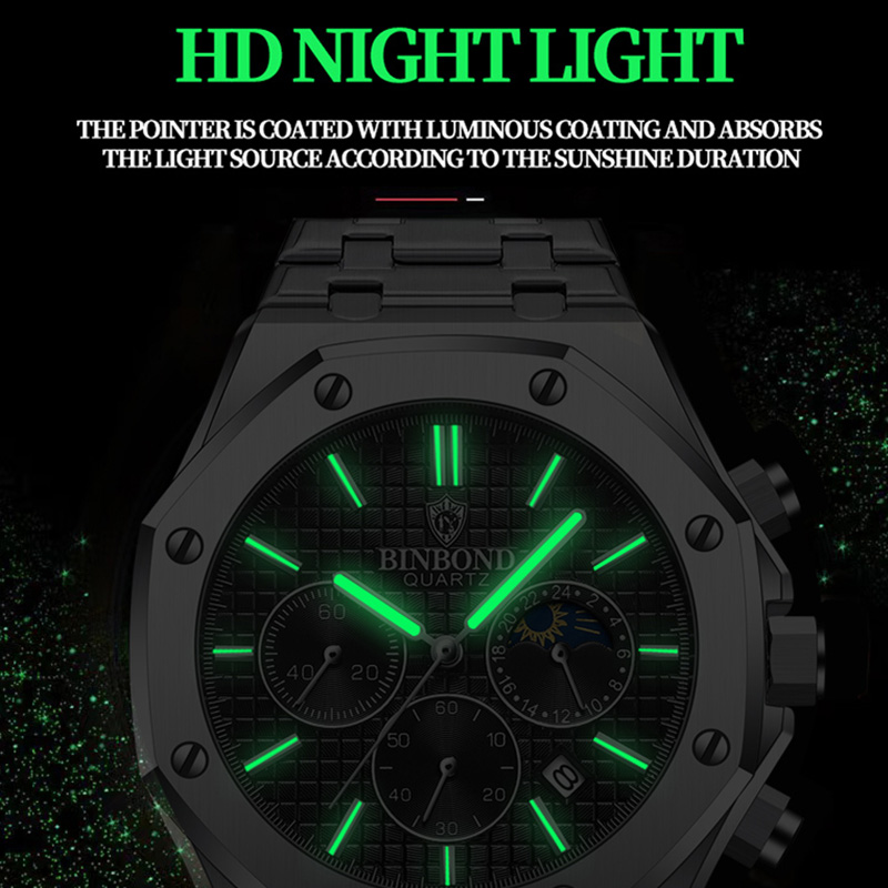 BINBOND Quality Men Watch Luxu - Rolex Watch Daytona review and price