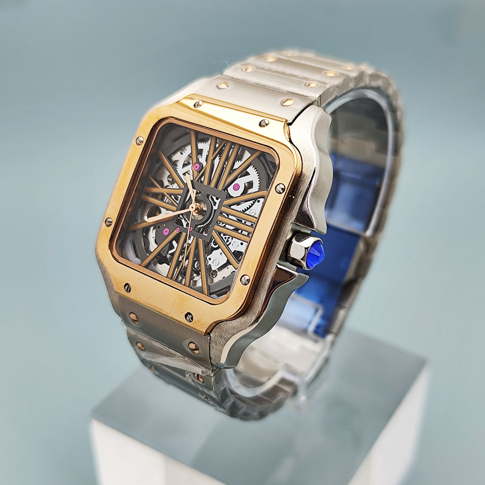NH70 watch men's watch automat - Cartier Watch Santos review and price