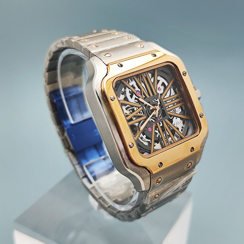 NH70 watch men's watch automat - Cartier Watch Santos review and price