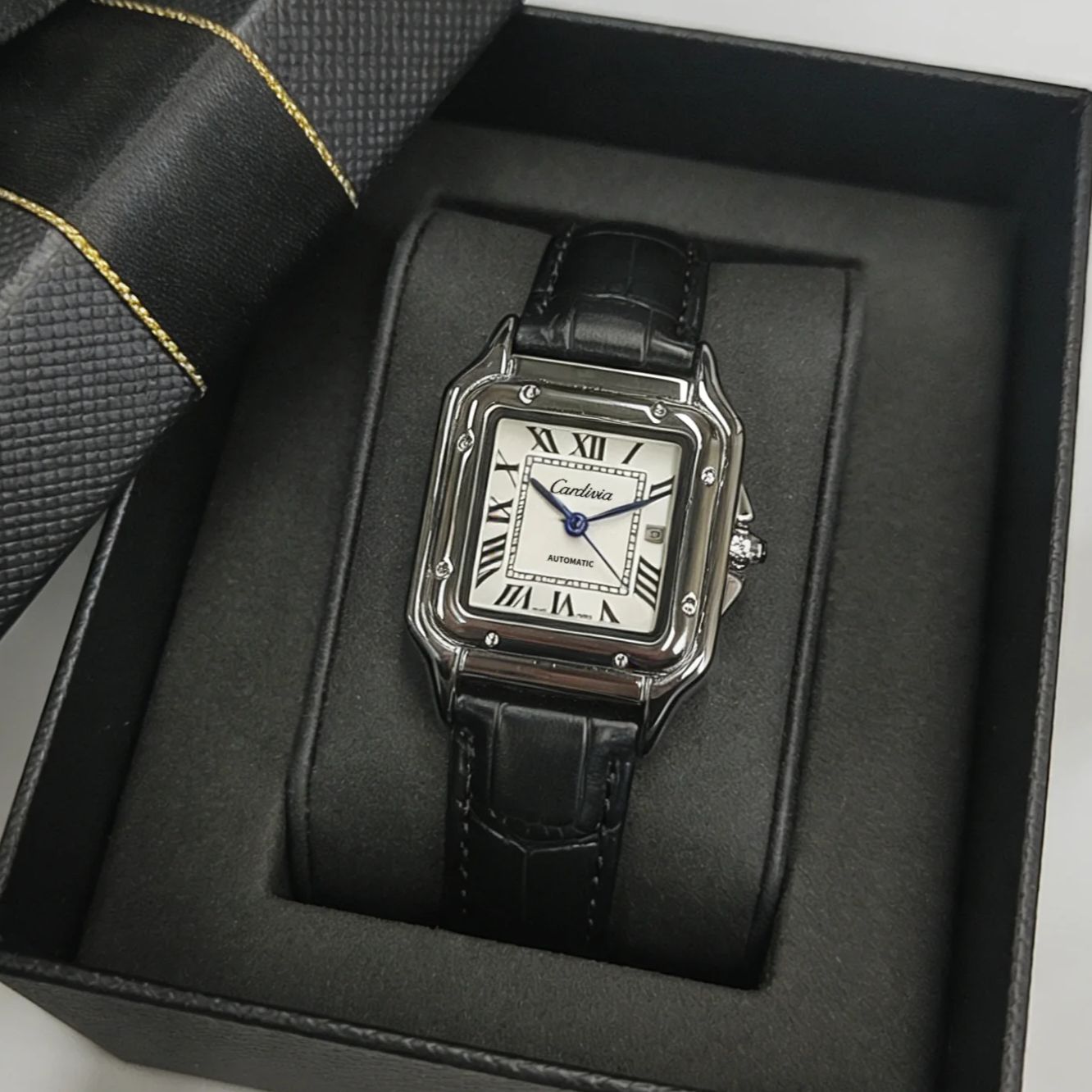 Retro Square Women's Quartz Wa - Cartier Watch Santos review and price