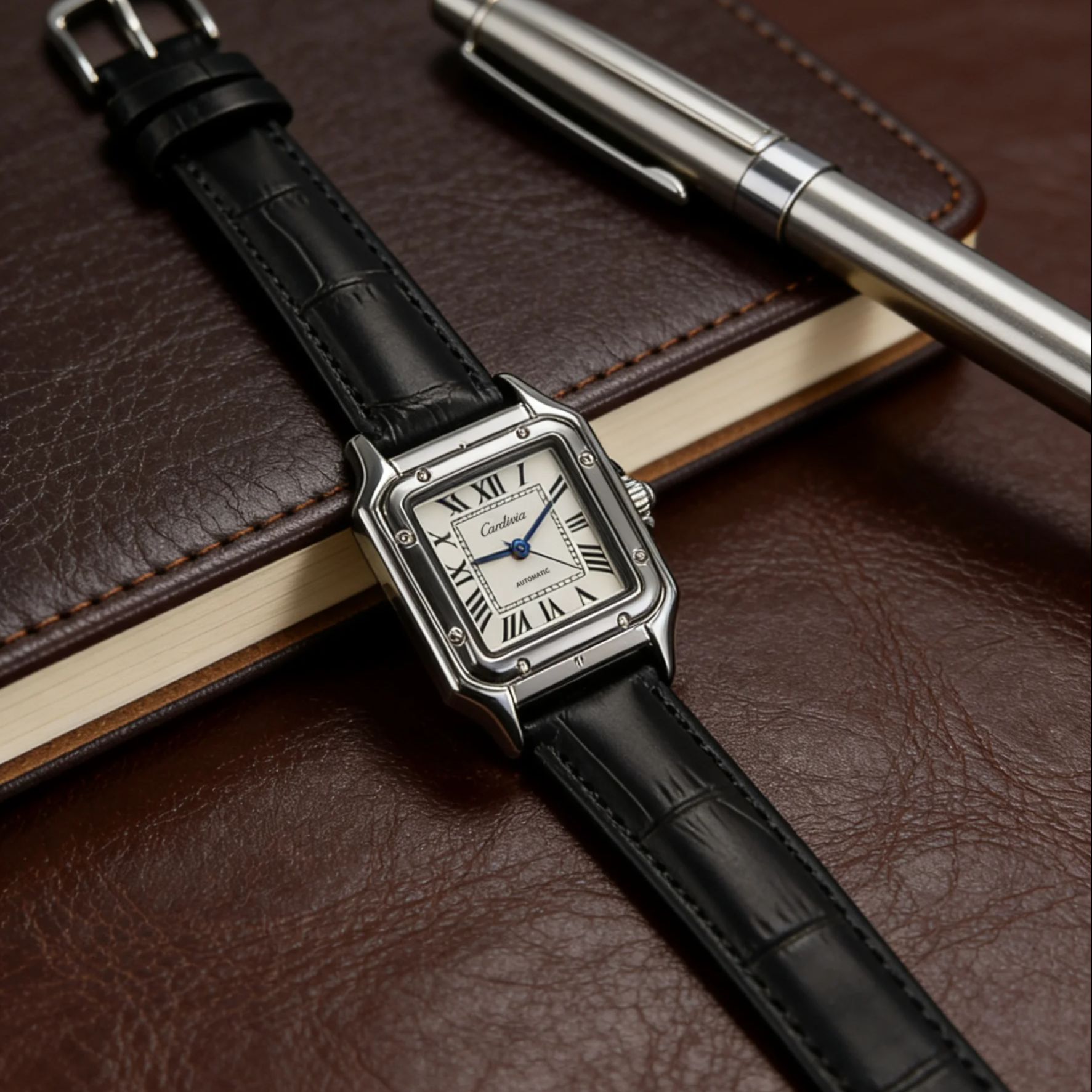 Retro Square Women's Quartz Wa - Cartier Watch Santos review and price