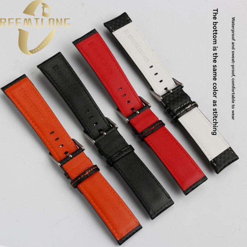 Carbon fiber lines cowhide wat - Patek Philippe Watch Calatrava review and price