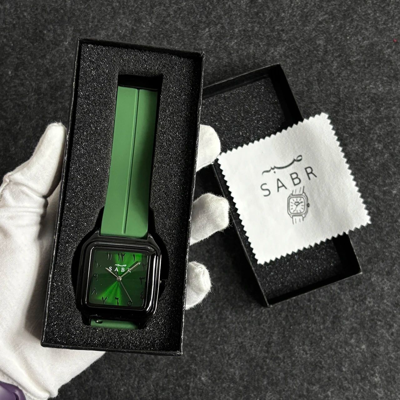 SABR Arabic Numeral Watch Men  - Cartier Watch Santos review and price
