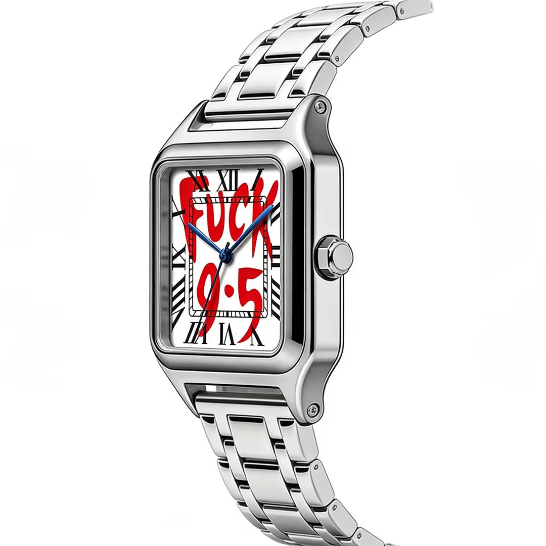 FUCK9.5 Stainless Steel Alloy  - Cartier Watch Santos review and price