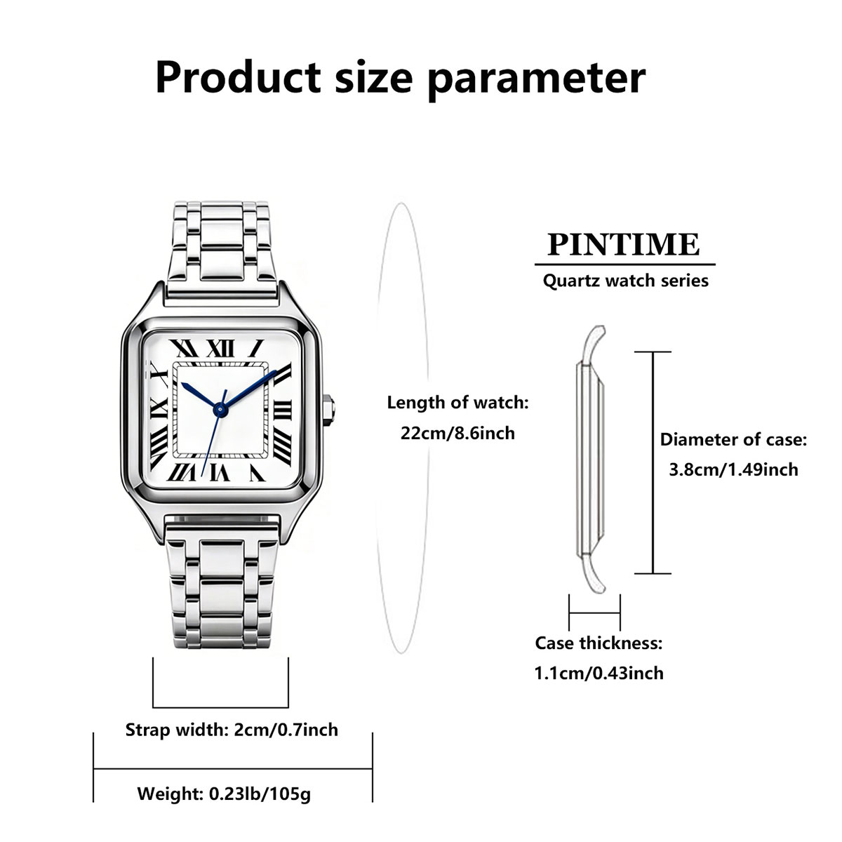 Ladies' Square Luxury Watch, A - Cartier Watch Santos review and price